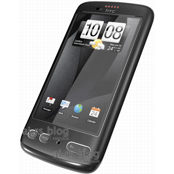Image of the upcoming HTC Bravo